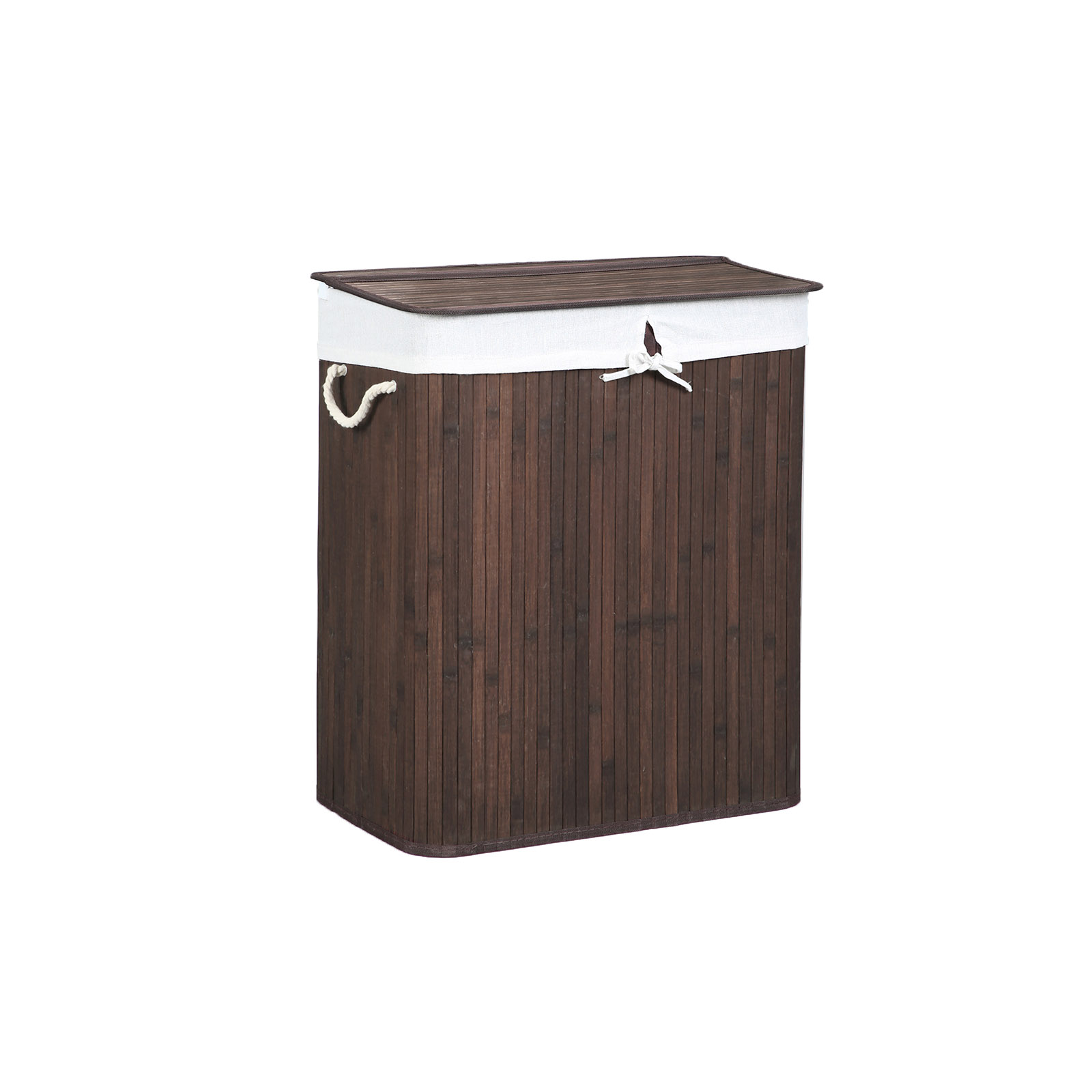Pesukorv 100 l Bambus Pruun