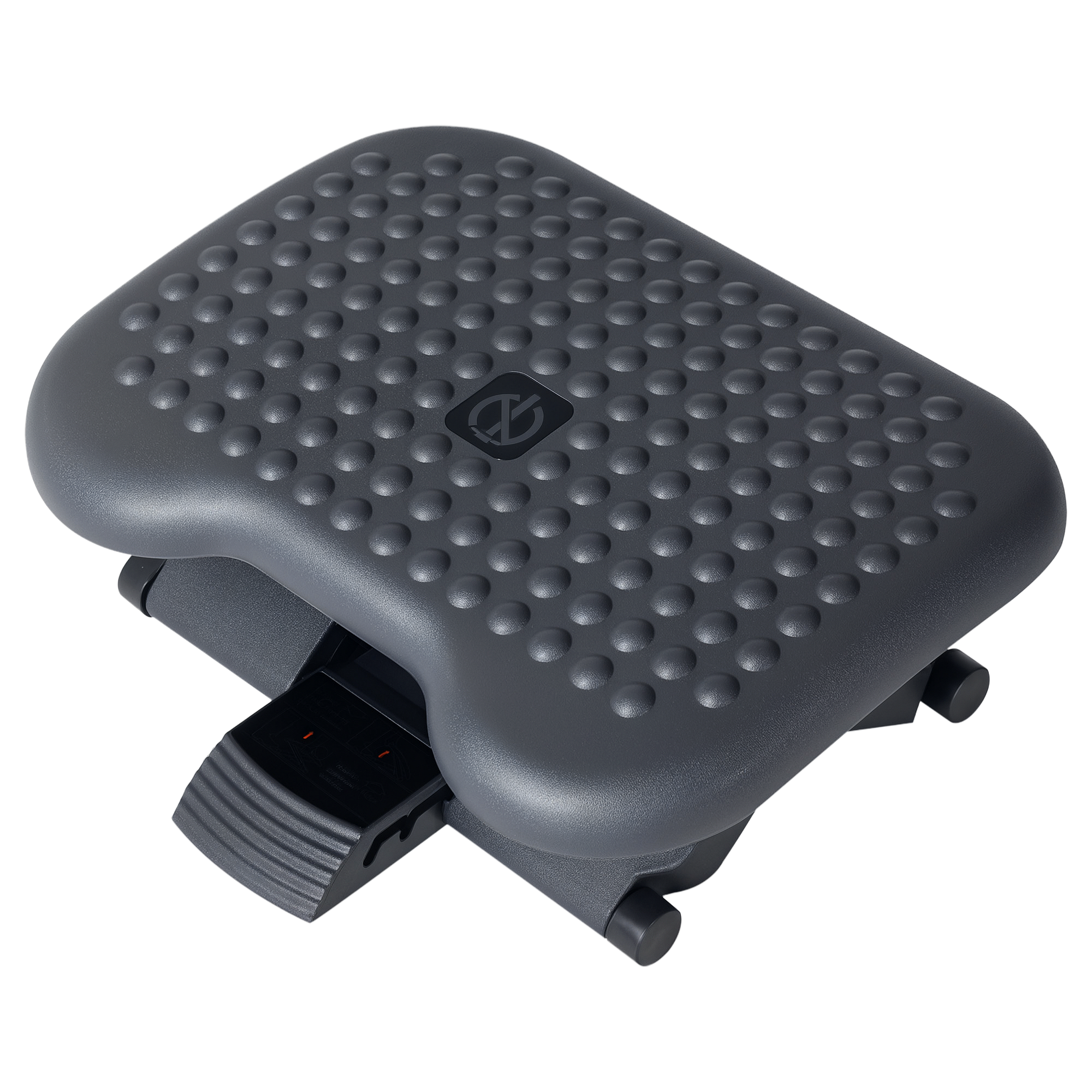 Kāju balsts, regulējams augstumā, regulējams slīpuma leņķis 46 cm x 35 cm x 11-17 cm, pelēks