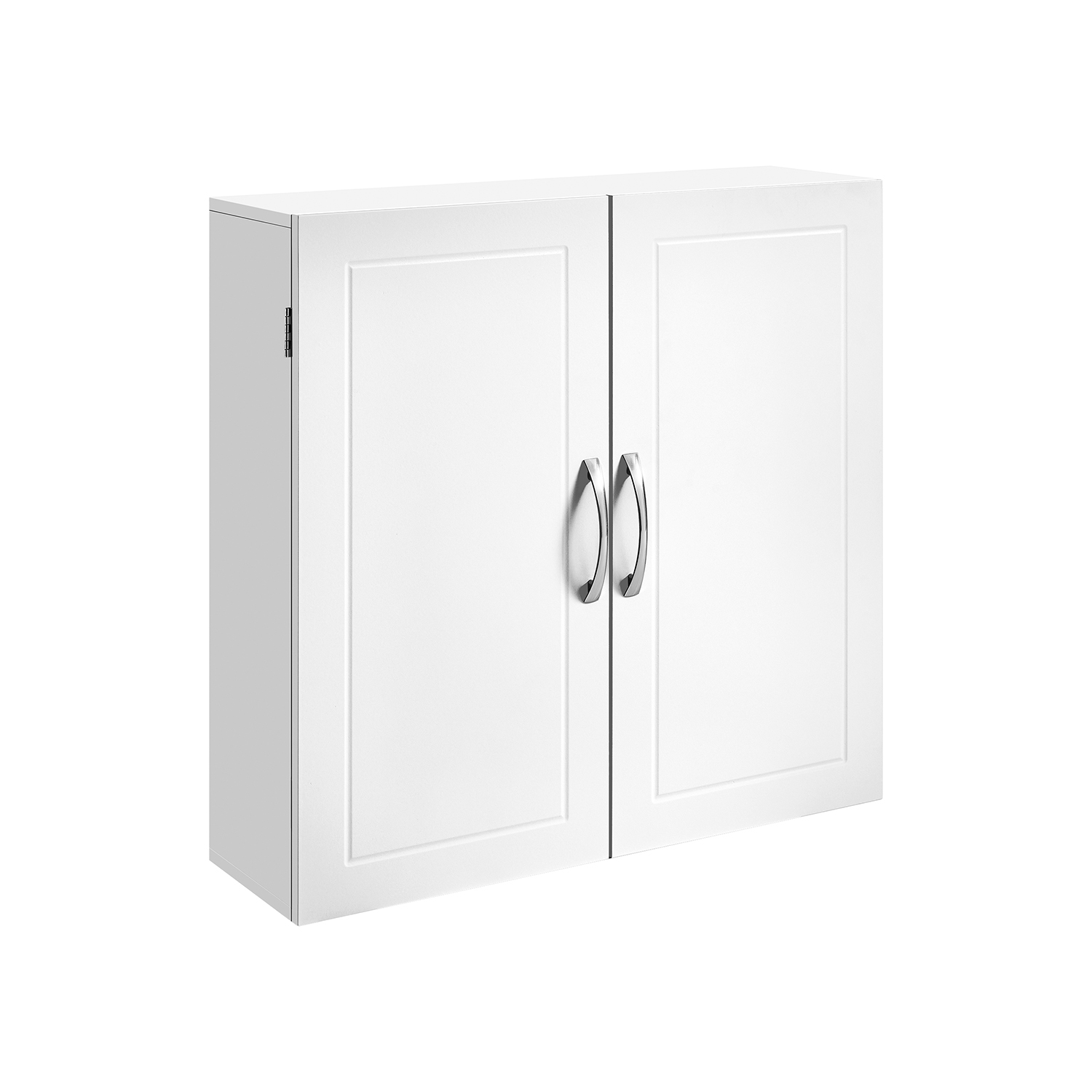Seinakapp vannituppa 2 ukse ja 2 reguleeritava riiuliga 60 x 18 x 60 cm skandinaavia stiil