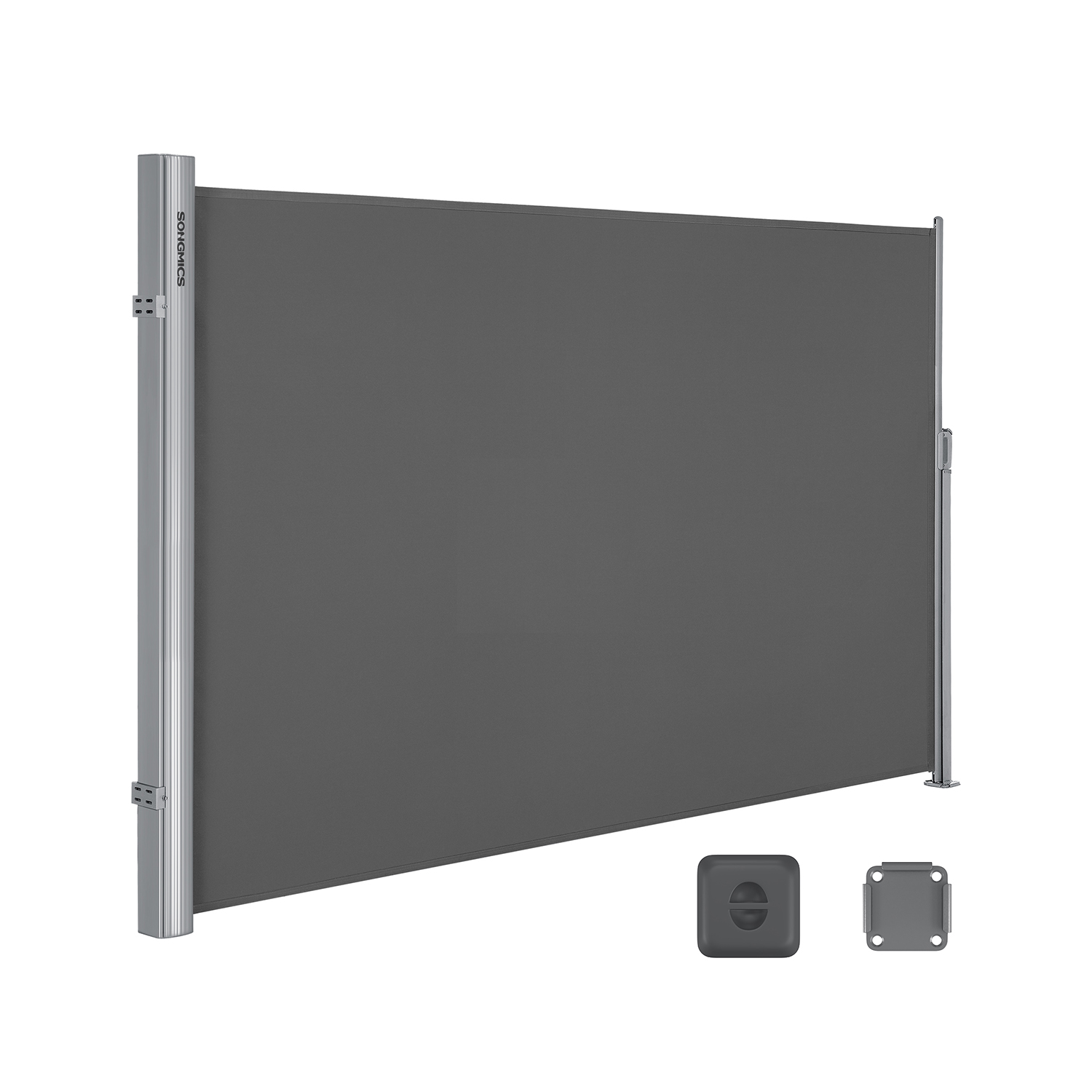 Külgmarkiis 160 x 400 cm antratsiit