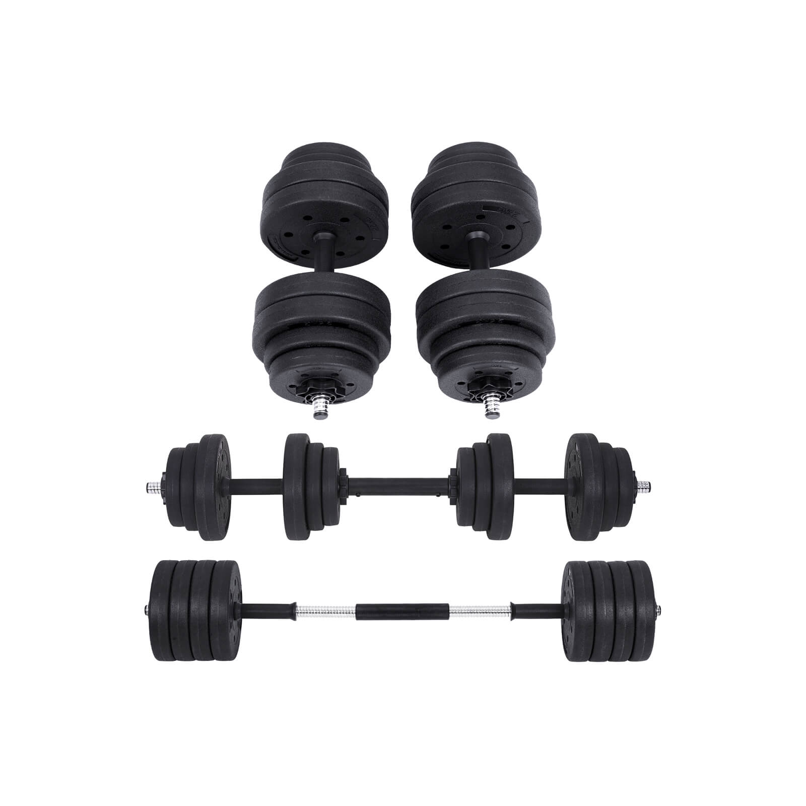 Hanteļu komplekts 2 x 15 kg