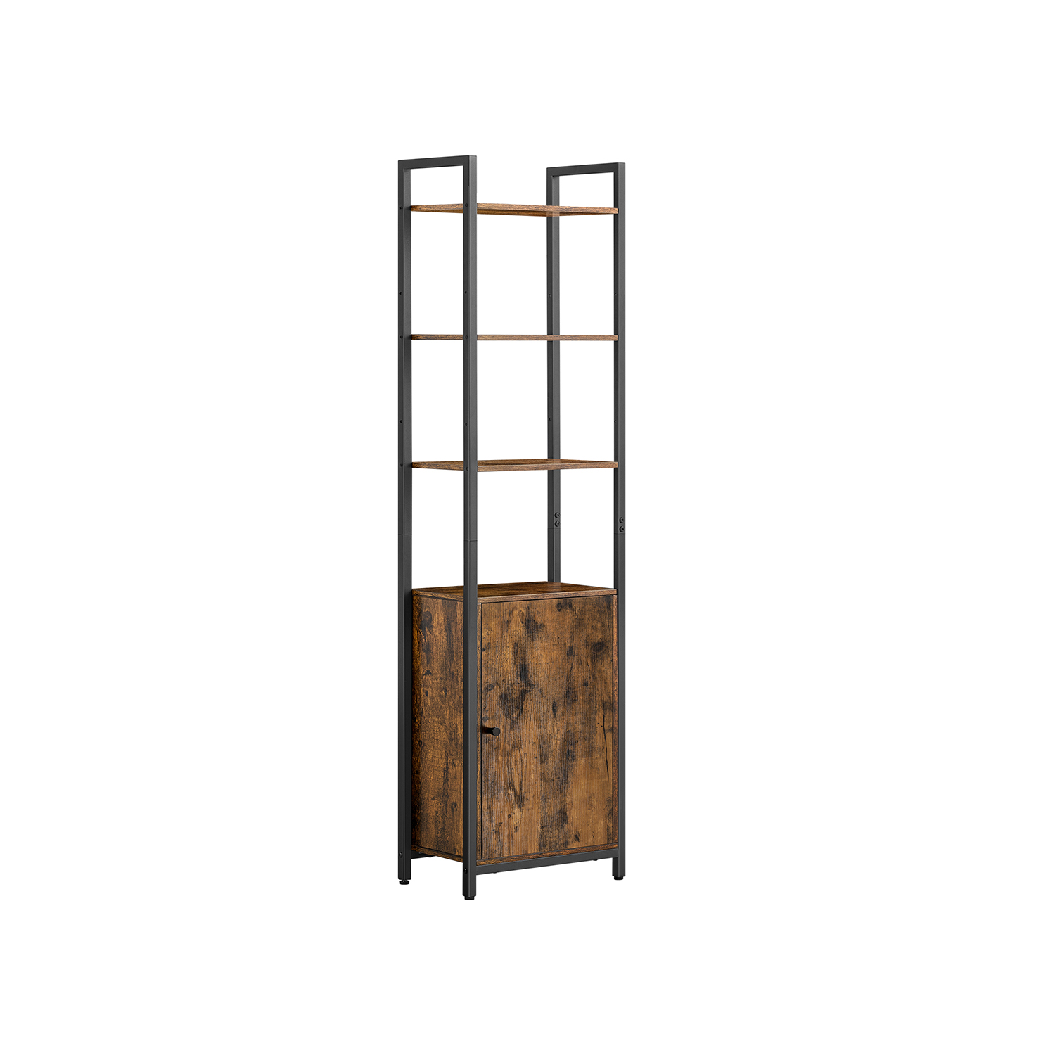 Raamaturiiul 24 x 40 x 159 5 cm vintage pruun-must