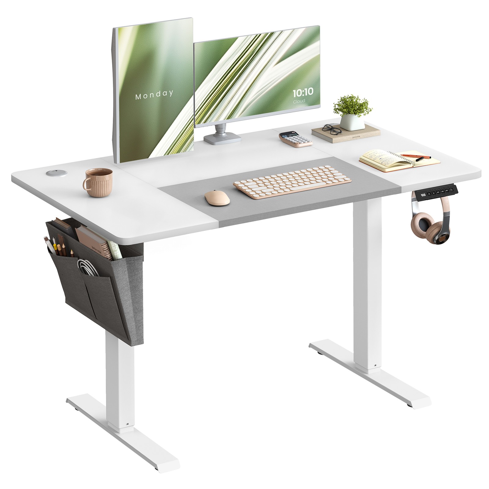 Galds ar regulējamu augstumu, regulējams (120 x 60 cm)