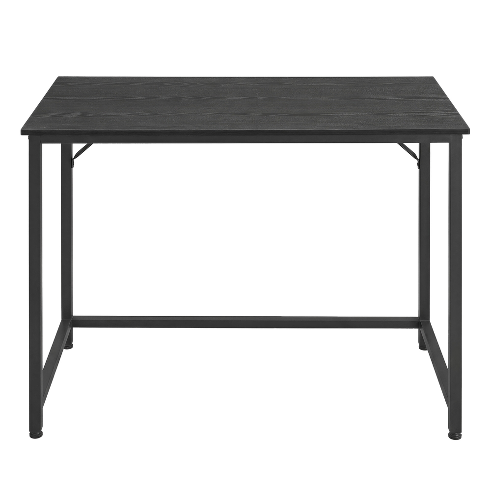 Kirjutuslaud 100 x 50 x 76 cm töölaud magamistuppa ja kodukontorisse must