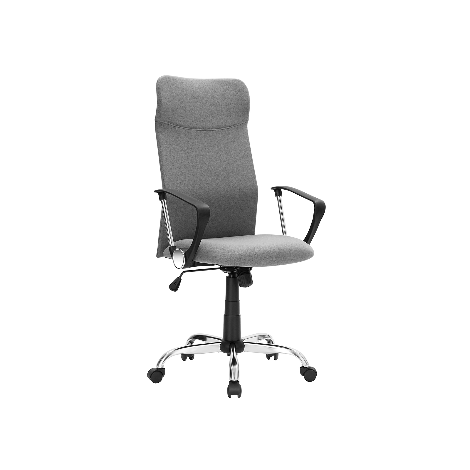 Ergonomisks rakstāmgalda krēsls, pelēks