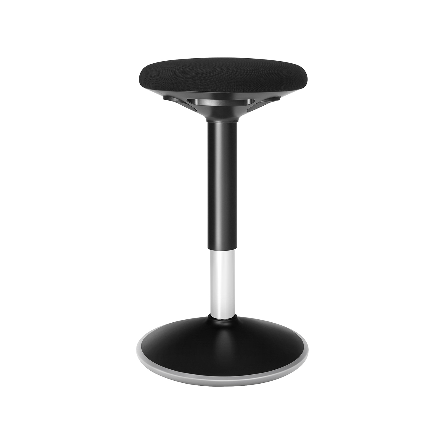 Biroja krēsls 50 - 65 cm melns