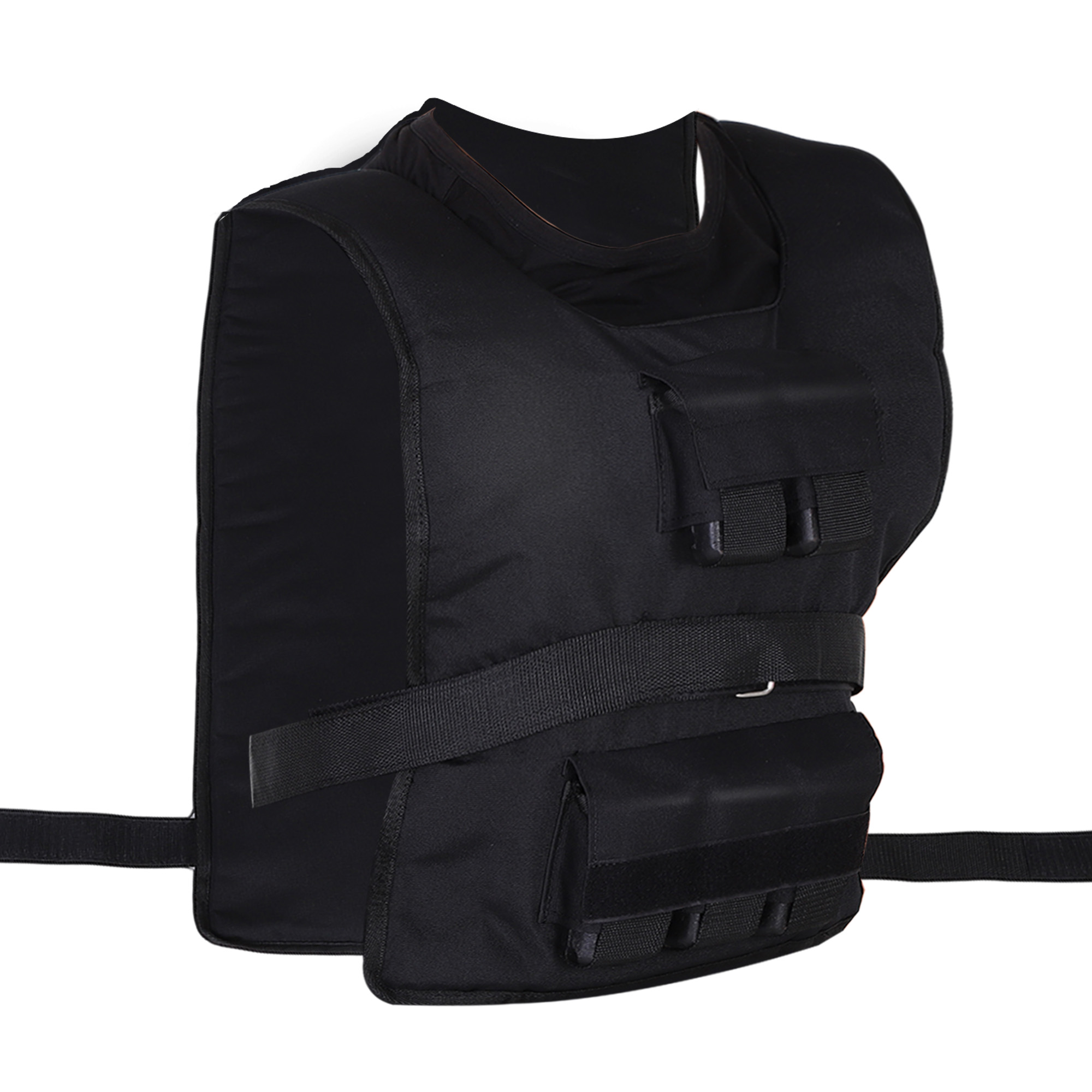 Svaru veste 15 kg / 20 kg / 30 kg regulējama treniņu veste ar noņemamiem svariem. Skriešanas veste sievietēm un vīriešiem muskuļu veidošanai, spēka treniņiem, skriešanai, fitnesam, kross treniņam.