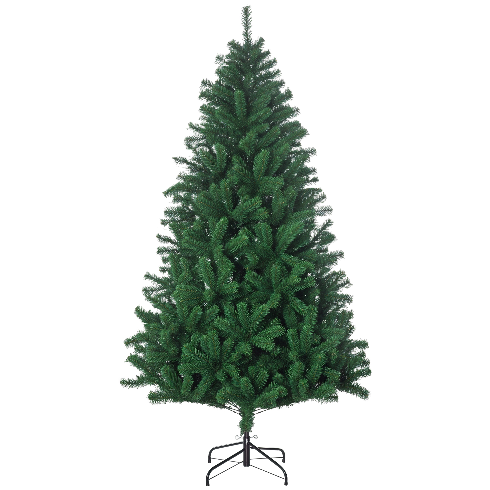Mākslīgā Ziemassvētku eglīte 180 cm, mākslīgā egle ar 1000 galiem, Ziemassvētku eglītes rotājums, ieskaitot metāla statīvu, lietošanai iekštelpās