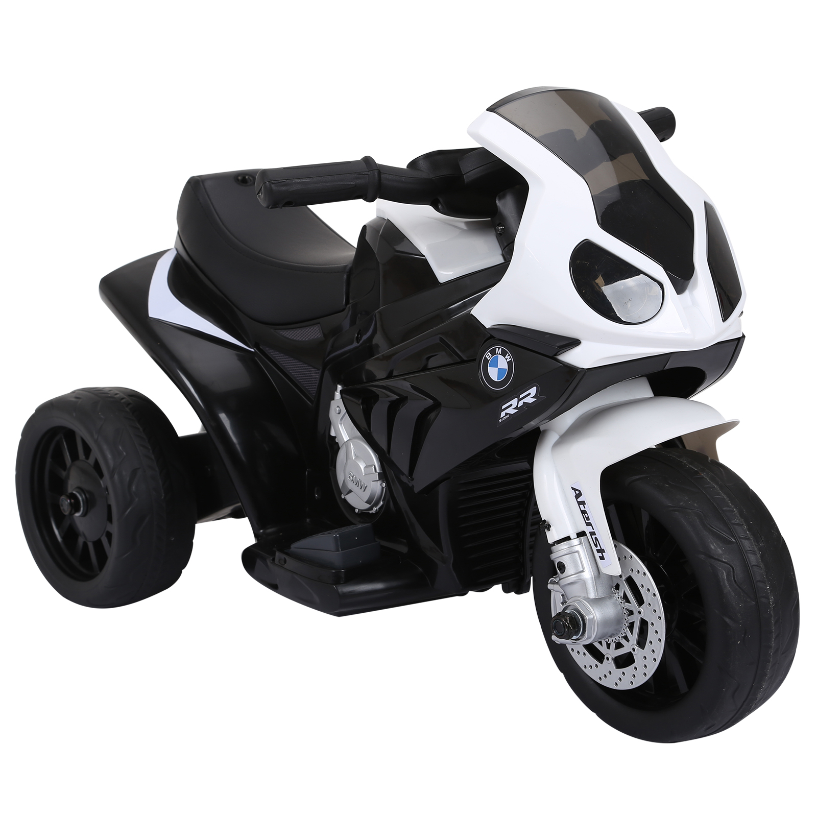 BMW S1000RR elektriline lastemootorratas muusikaga esituled laste elektrimootorratas 18-36 kuu vanusele must