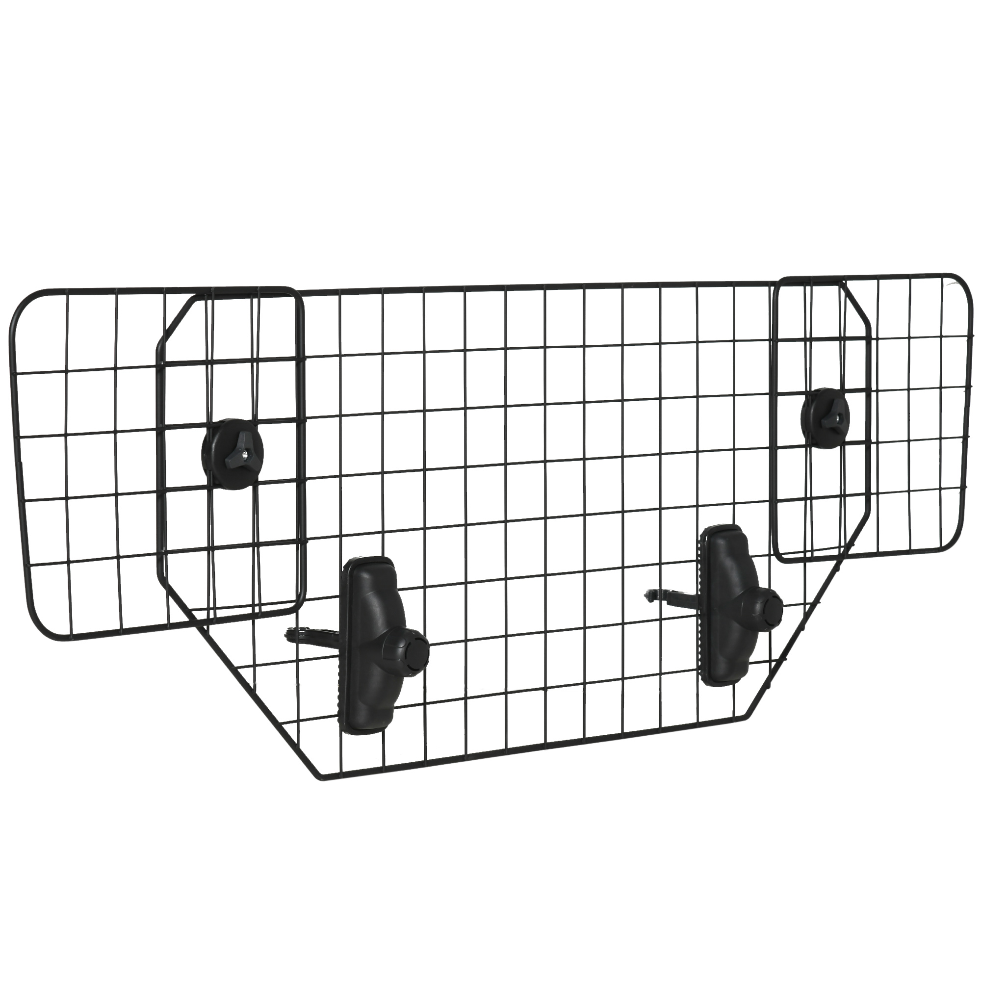 Universāls automašīnas suņu aizsargs, bagāžnieka aizsargs, regulējams 90-120 cm, metāla