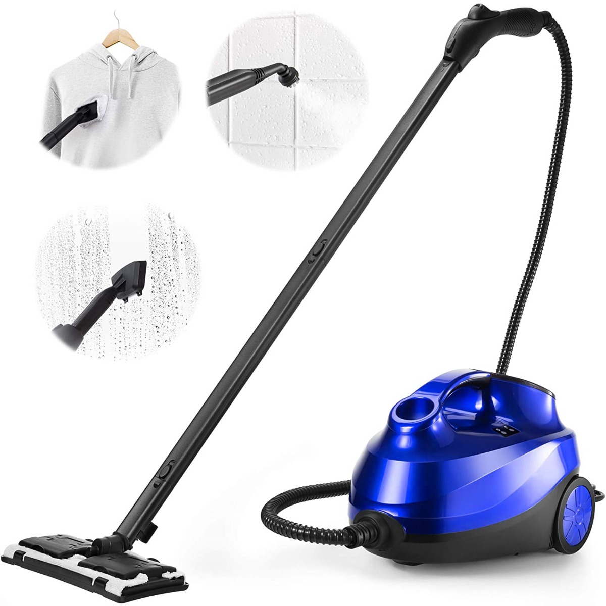 Aurupuhasti 2000 W 19 Tarvikuga Sinine 1,5 l Paagiga