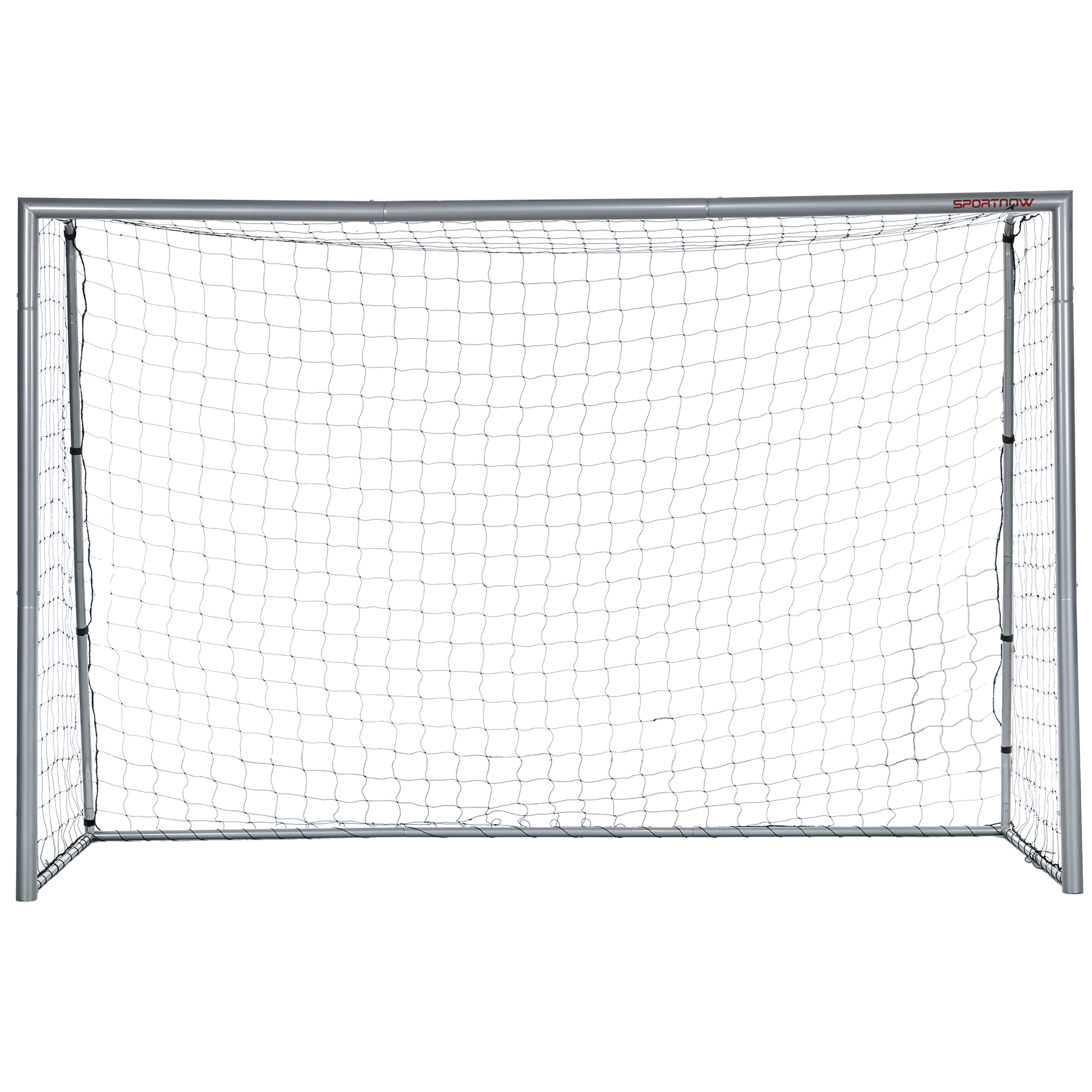 Laikapstākļiem izturīgi futbola vārti, izturīgs tīkls, stabils metāla rāmis, viegli saliekami, 300 x 200 x 120 cm
