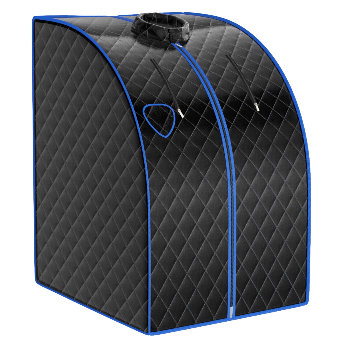 Pihustusfunktsiooniga kodune aurusaun, 3 l aurukatlaga kaasaskantav mini-aurusaun (1000 W, 78 x 87 x 101 cm), must