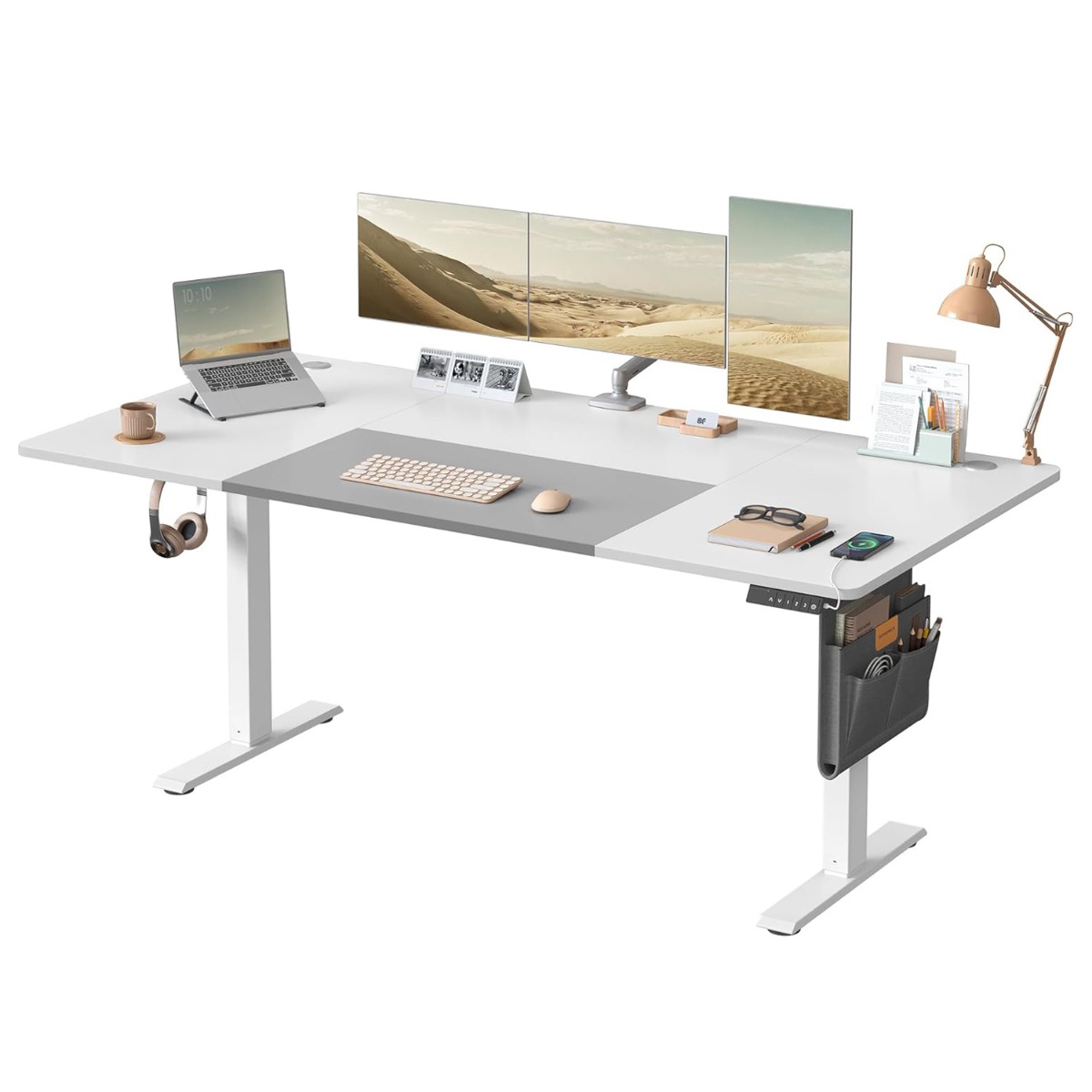 Elektriskais galds ar regulējamu augstumu 180 x 80 cm