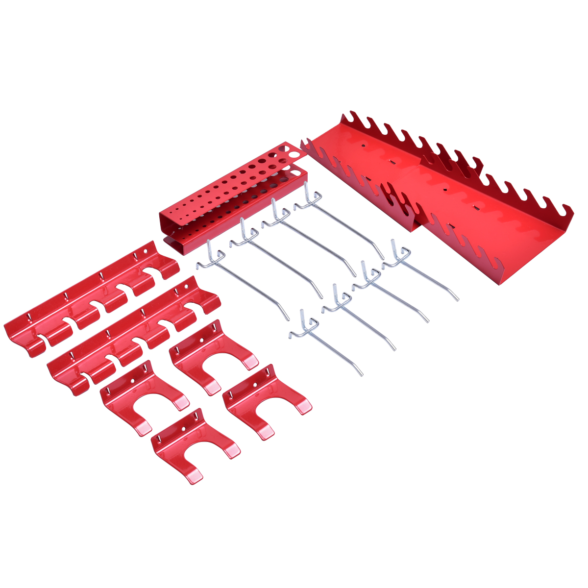 61 cm x 122 cm metāla perforēts garāžas instrumentu dēļa turētājs