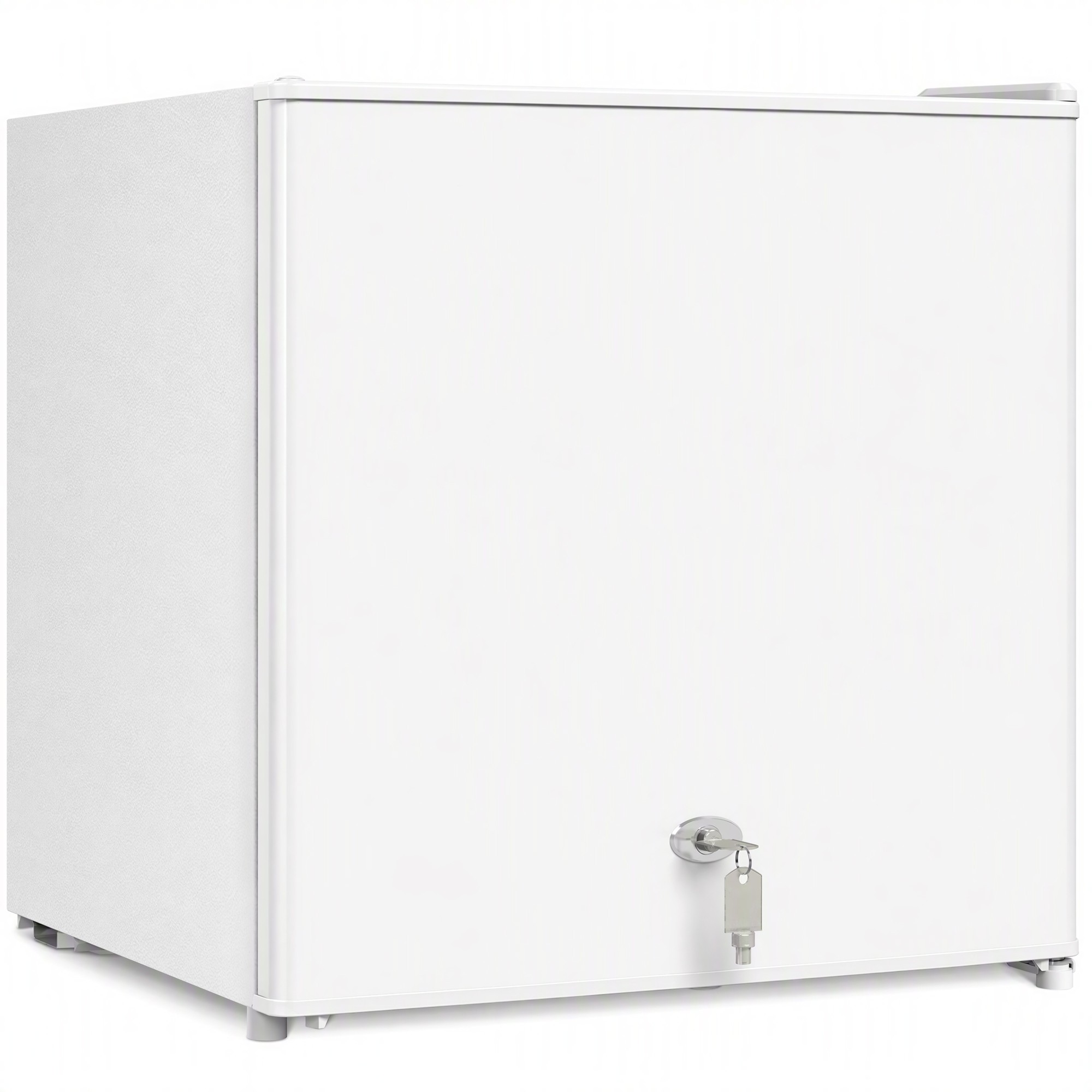 Mini saldētava 35 L elektriskā brīvstāvošā saldētavas kaste 161 W mini saldētavas lāde 47 x 44,2 x 48,8 cm balta