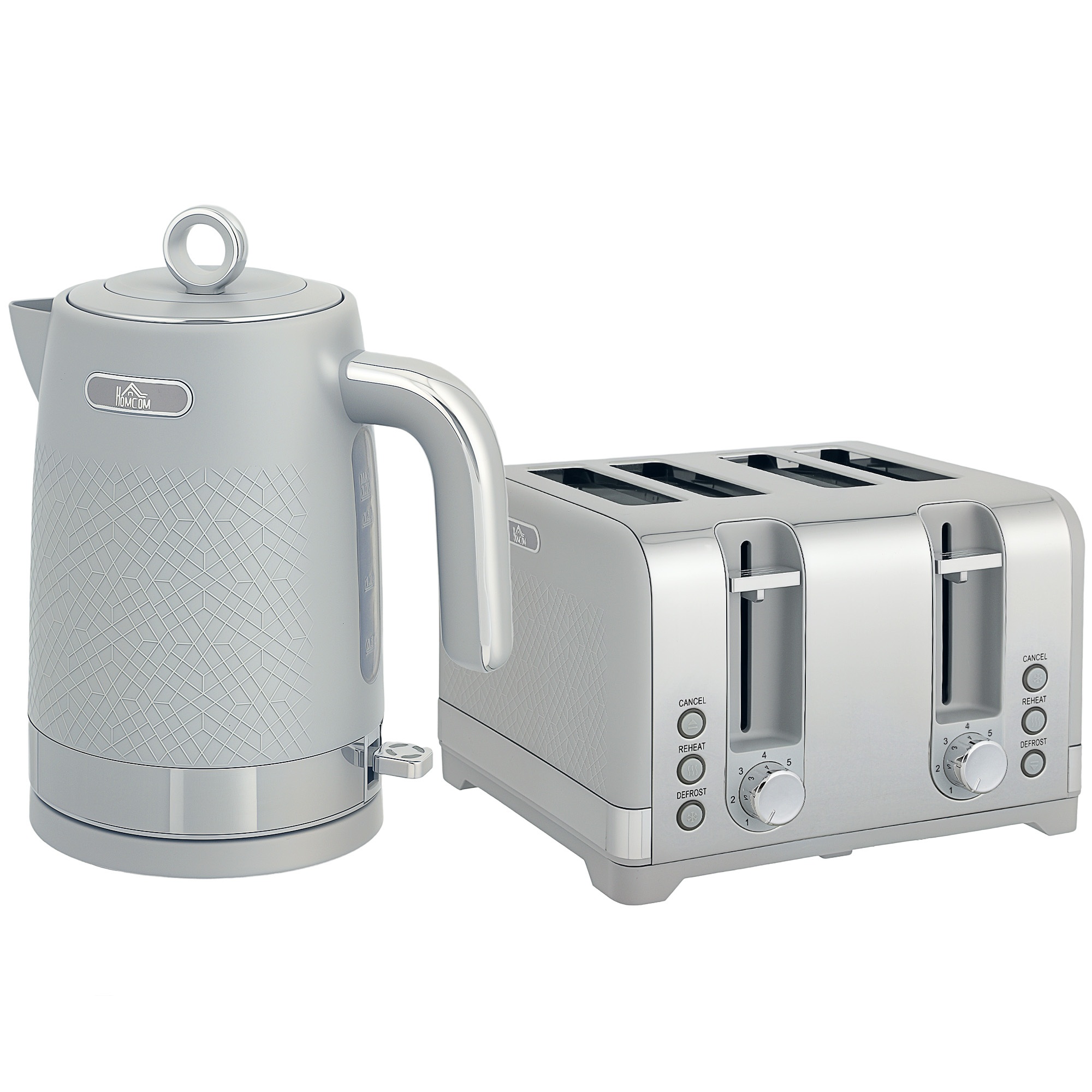 Tējkannas un tostera komplekts, 1,7 l 2200 W ātrvārāmā tējkanna ar termostatu