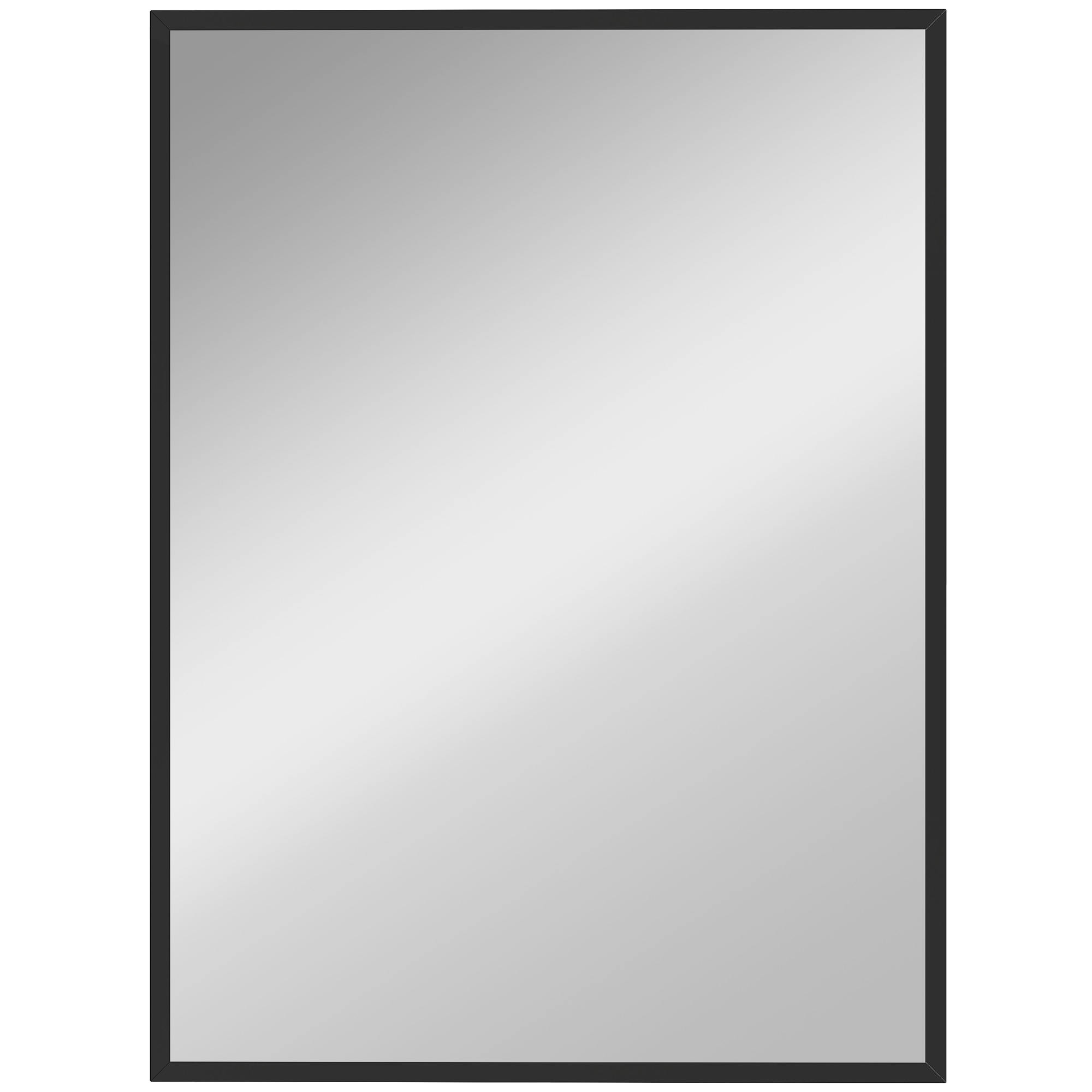 Sienas spogulis, 76,2 x 101,6 cm, dekoratīvs piekarināms spogulis, viegli saliekams, skrūves iekļautas komplektā.