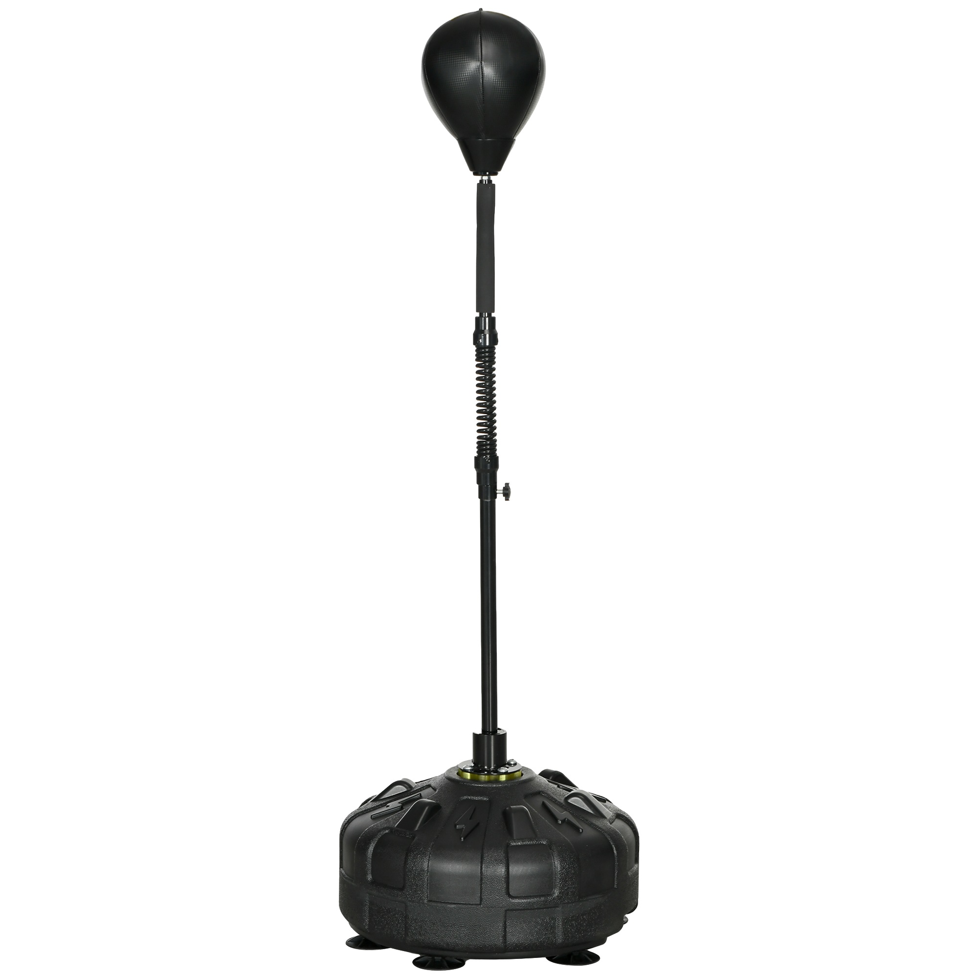 Boksa bumba, boksa statīvs, regulējams augstums 145-180 cm, piepildāma pamatne, melna