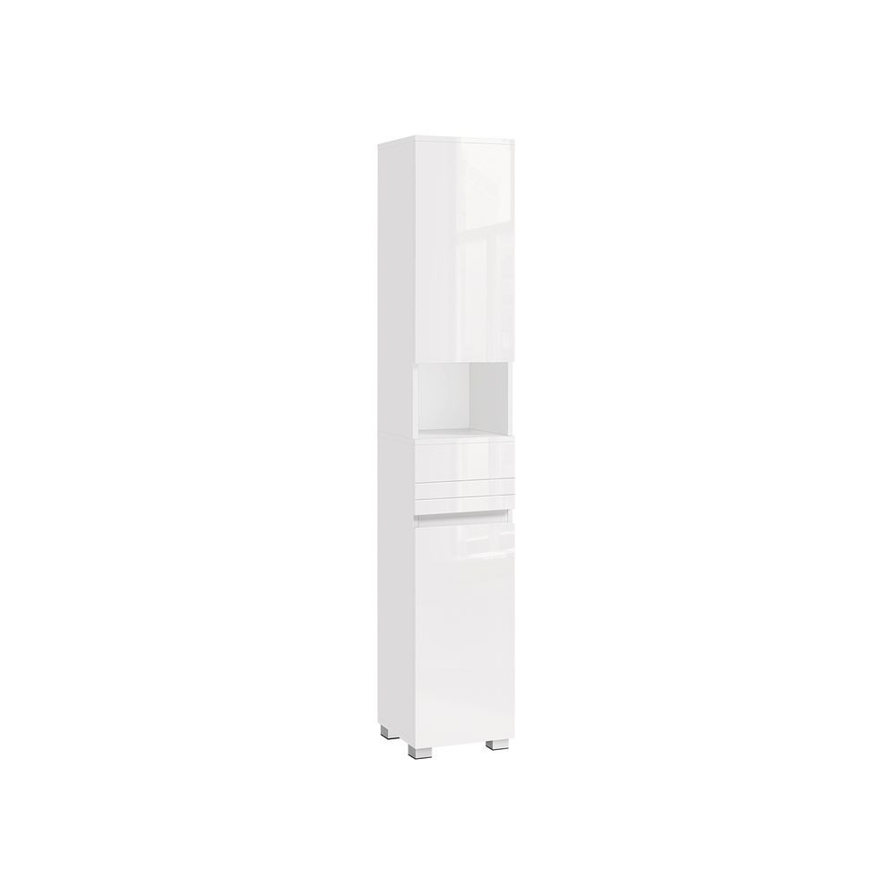 Vannas istabas skapis 30 x 30 x 170 cm ar regulējamiem plauktiem