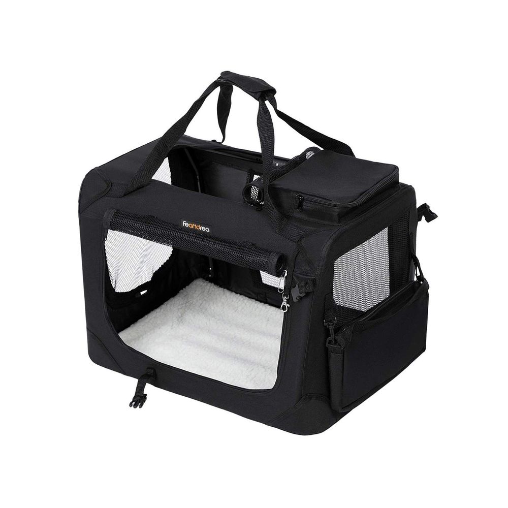 Lemmiklooma transpordikott kokkupandav 60 x 40 x 40 cm sinine