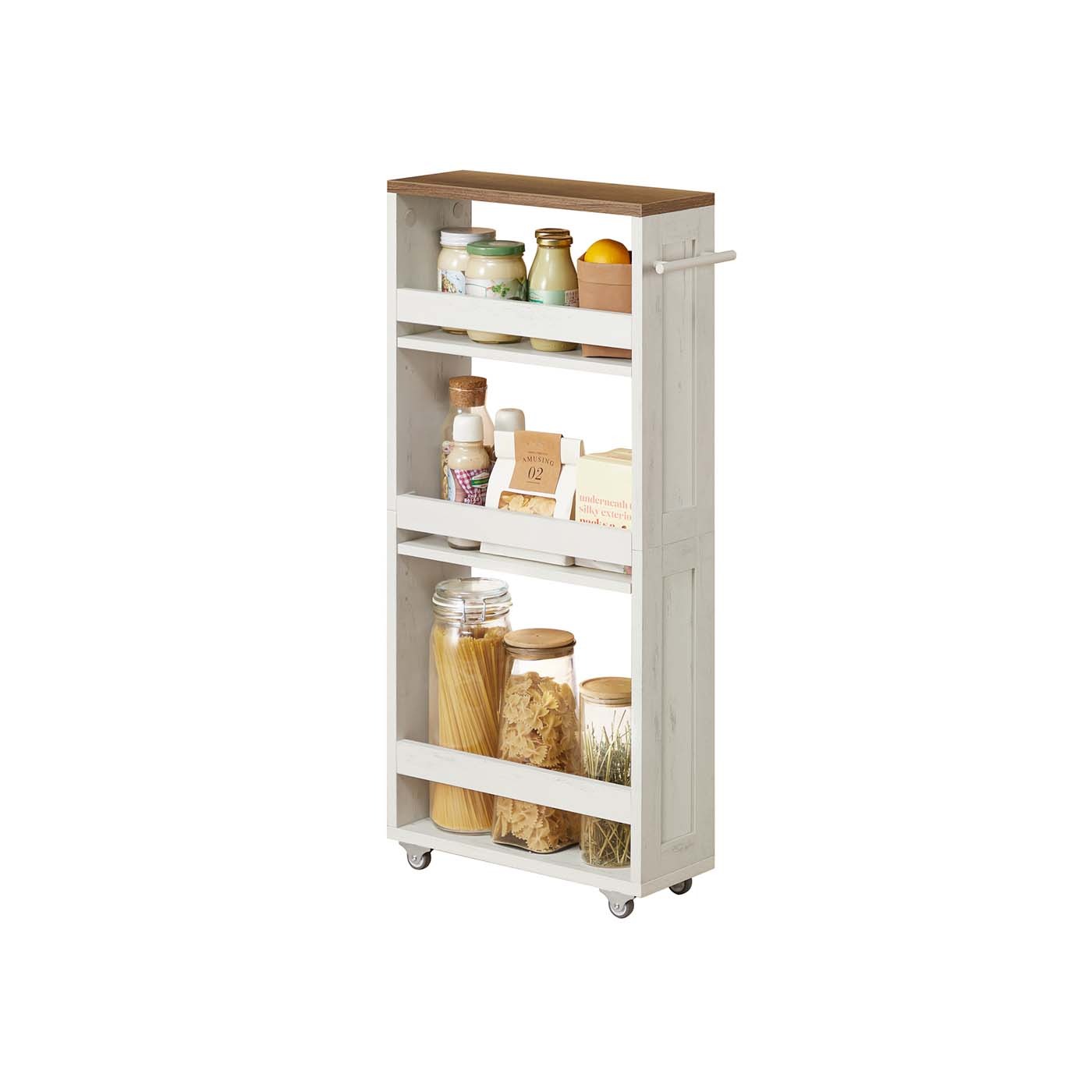 Virtuves plaukts ar plauktiem (15 x 43,2 x 86,5 cm)