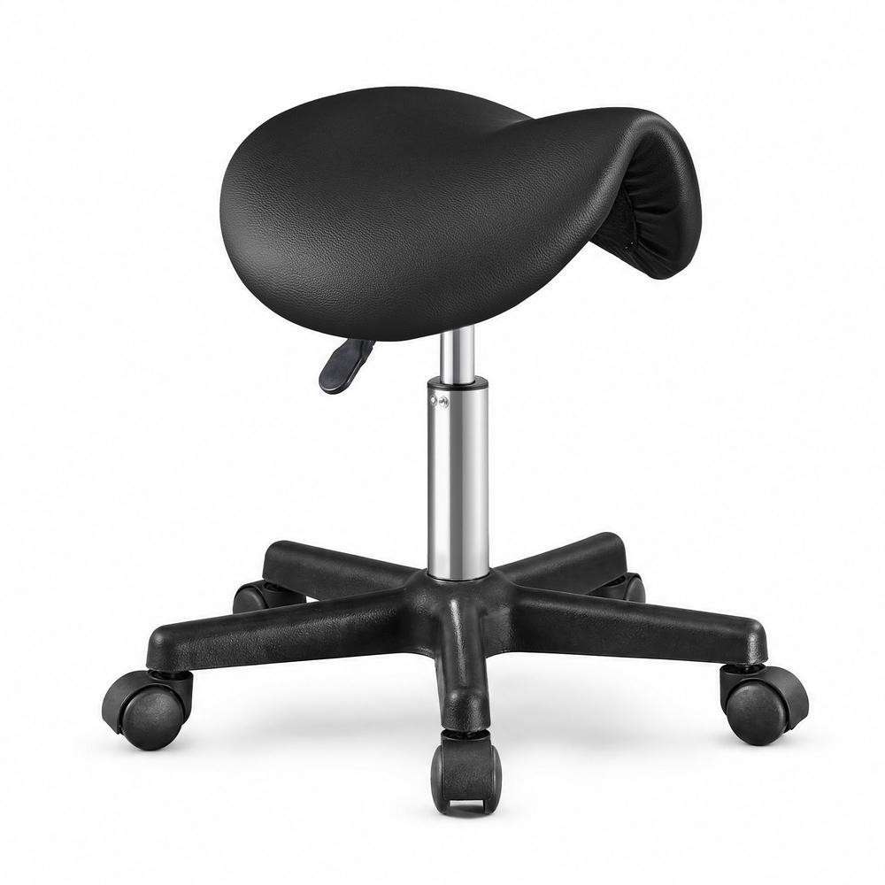 Sēdkrēsls, ergonomisks uz riteņiem PU - ādas krēsls, regulējams augstums