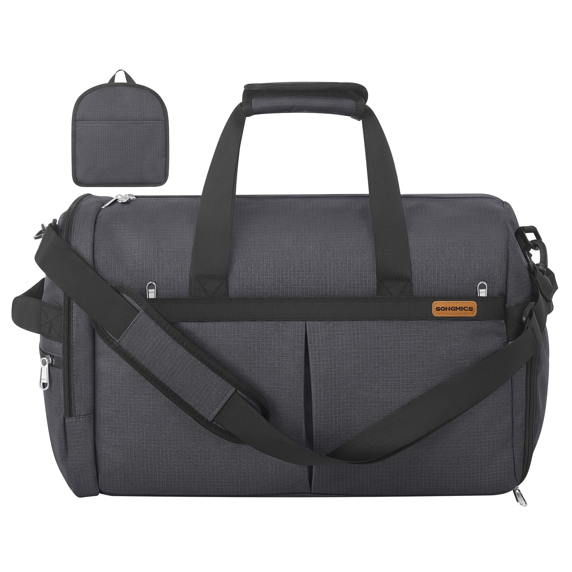 Saliekama sporta soma ar apavu un mitro lietu nodalījumiem