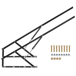 Gultas pacēlājs 149,9 cm x 200,7 cm Saderīgs gultas izmērs 140,2 kg Slodze Pašdarināta sienas gultas furnitūra