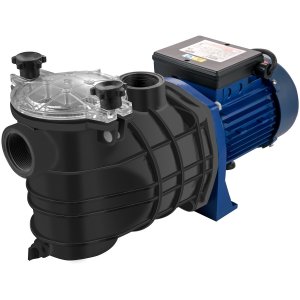 750 W (1 ZS) baseina sūknis, 15000 l/h, 750 W baseina sūknis, iebūvējams/zemē iebūvējams baseina sūknis ar filtra grozu, baseina sūkņa motors tīram baseina ūdenim, 50 mm (1,97 collu) ieplūdes/izplūdes baseina filtra sūknis ar 2 savienojošām šļūtenēm.