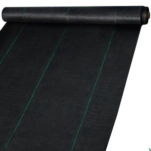 182,9 X 9144 cm, izturīga PP austa nezāļu barjera ainavu zemes segumam, 68 g