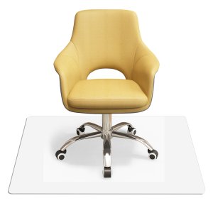 119 cm x 150 cm PVC krēsla grīdas paklājiņš